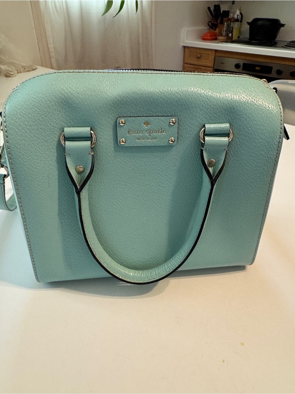kate spade Light Mint Dome Satchel - Mint
